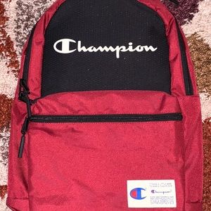 maroon champion backpack